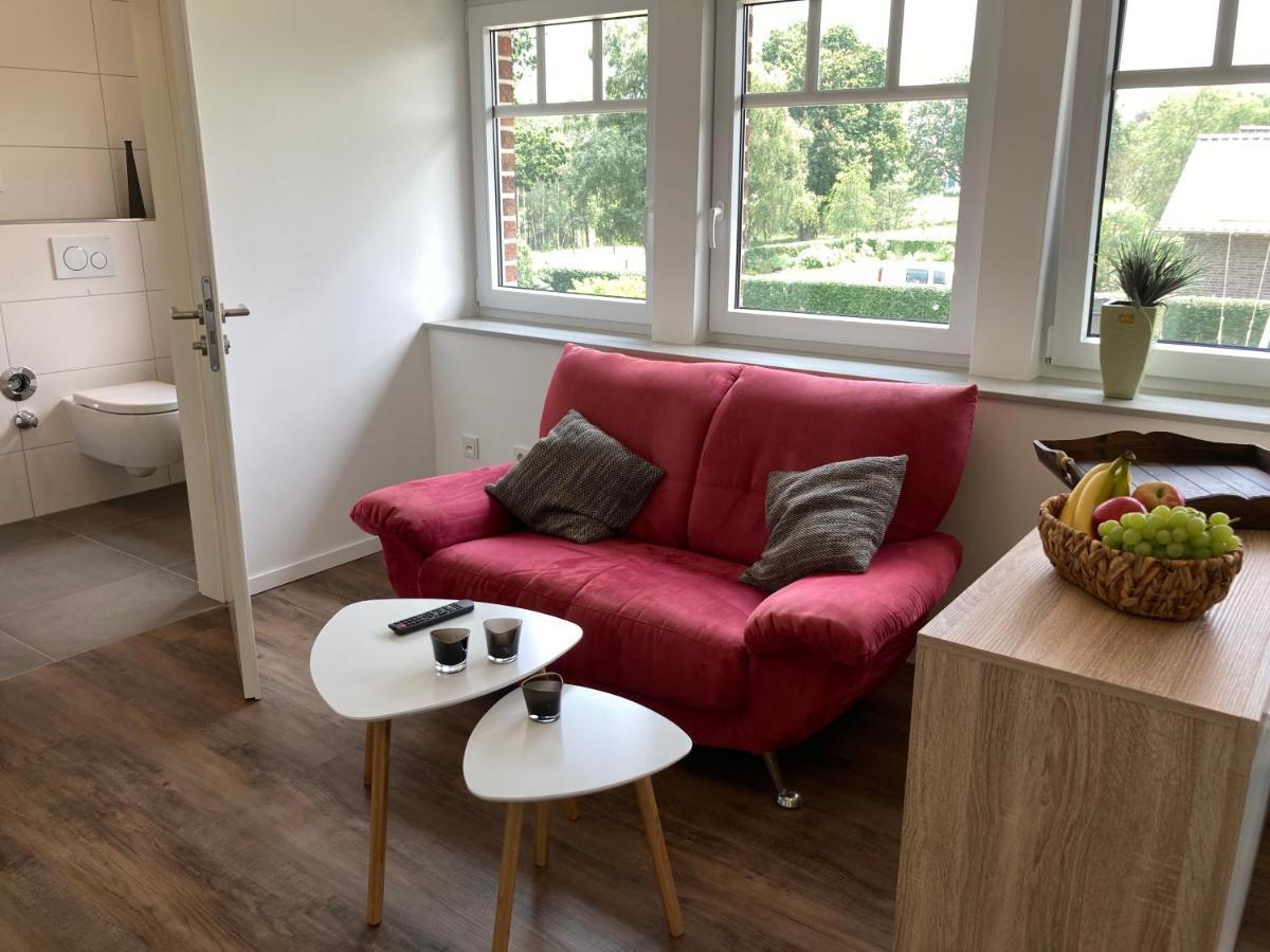 Ferienwohnung Heeser Birkenhof - Urlaub auf dem Bauernhof mit Blick ins Grüne Weeze Exterior foto