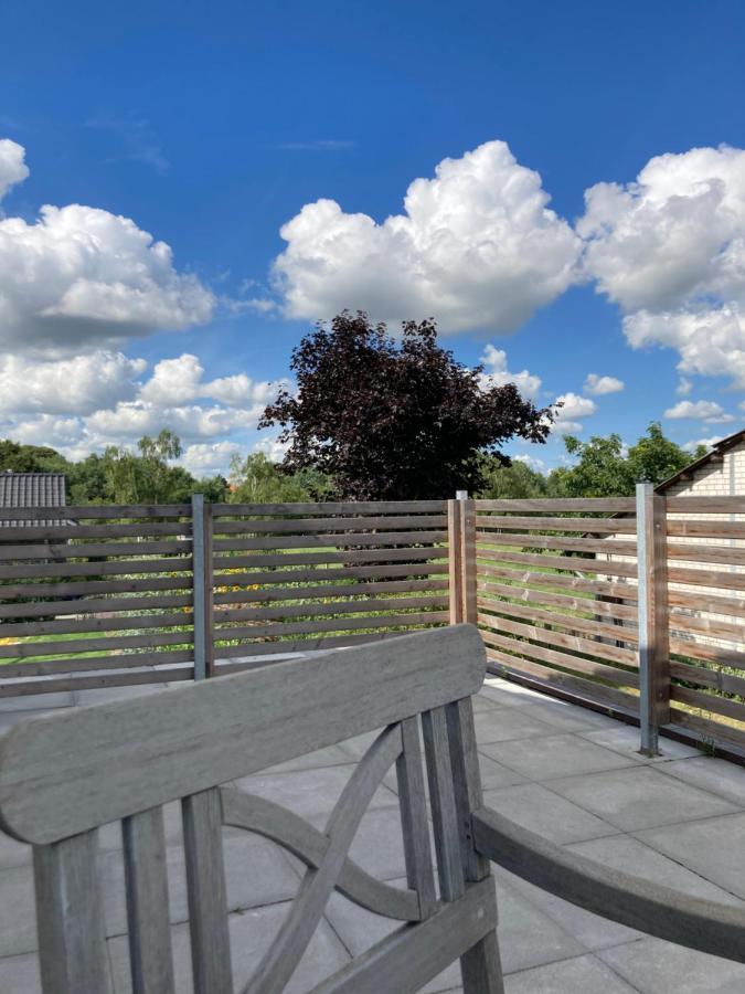 Ferienwohnung Heeser Birkenhof - Urlaub auf dem Bauernhof mit Blick ins Grüne Weeze Exterior foto